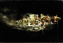abstract aircraft retro bubbles Art HD Wallpaper